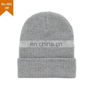Qianzun Custom Label Men's Knit Slouch Beanie thumbnail-1