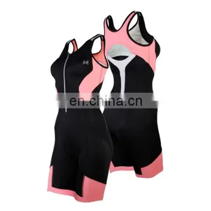 2017 Custom Design Women Printed Cycling Jersey/ Triathlon Suit thumbnail-4