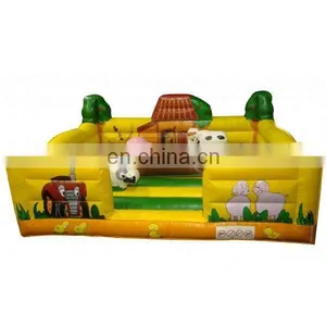 Inflatable Farm Themed Walled Bed thumbnail-1