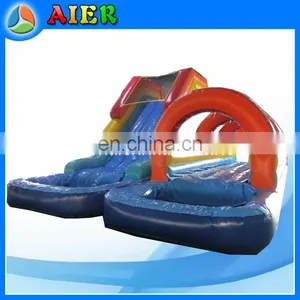 Rainbow Inflatable Slip and Slide thumbnail-1