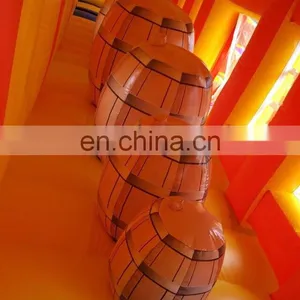 Most Funny Cask Theme Fun City Amusement Park Inflatable Play Park thumbnail-3