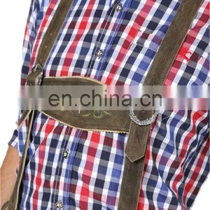 High Quality Embroidery Oktoberfest Lederhosen Bavarian Lederhosen Kniebund Lederhosen Mens All Size (bavarian Lederhosen) thumbnail-3