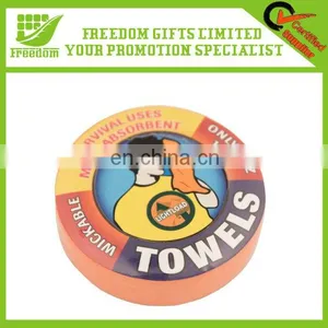 Promotion Soft Cotton Custom Compressed Towel thumbnail-1