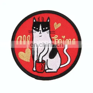 Colorful Rainbow Full Embroidery Patch Can Accept Custom Made thumbnail-2