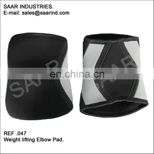 Rehband Elbow & Knee Support in Black Color With White Fashion Design thumbnail-1