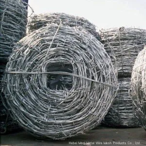 Add to CompareShare Free Samples China Factory Direct Sales Hot Dipped Galvanized Barbed Wire thumbnail-1
