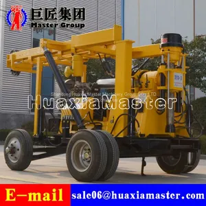 XYX-3 Wheel Hydraulic Rotary Water Well Drilling Machine With High Efficiency thumbnail-4