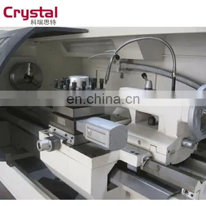 CK6140A CNC Lathe With Servo Motor/auto Feeder Machine Torno thumbnail-5