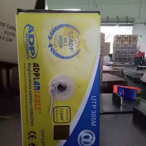 SZADP Brand Spot Network Cable UTP CAT5E 24AWG High Quality 305m thumbnail-2