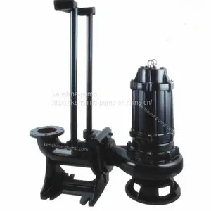 QW Submersible Sewage Pump With Guide Rail and Automatic Coupling Device thumbnail-1