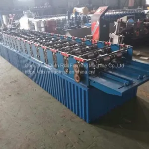 Three Profiles Ceiling Angle Omega Light Keel Stud Steel Roll Forming Machine With Good Price thumbnail-3