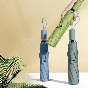 Sun Umbrella Sunshade Umbrella Sunny Umbrella Sunscreen Umbrella UV Protection Girl Male Dual Purpose Automatic Umbrella Small Portable Umbrella thumbnail-1