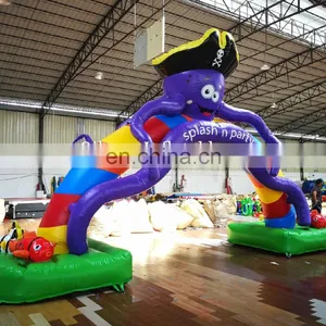 Outdoor Kids Play Zone Entrance Gate Advertising Inflatables Arches Octopus Theme Inflatable Arch thumbnail-2