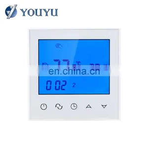 Hvac System Touch Screen Smart Digital Room Heating Cable TemperatureThermostat thumbnail-5