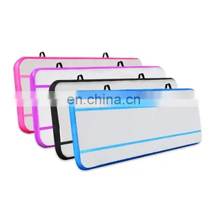 Wholesale Inflatable Air Track Mat Gymnastic Trampoline Air Tumbling Tracks With Free Air Pump thumbnail-1
