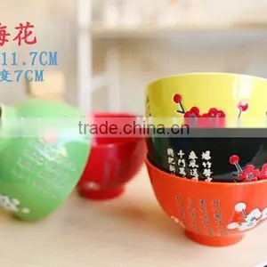 NEW ARRIVAL!!!Ceramic Soup Bowl With Lid Ceramic Bowl With Lid And Spoon Ceramic Popcorn Bowl thumbnail-2