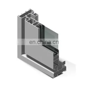 SHENGXIN Low Price 6063 Anodized Aluminium Sliding Glass Door and Window Frame Material in Namibia Africa thumbnail-2