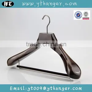 HA5421beech Wooden Hanger Matched Set Hanger With Bar thumbnail-1