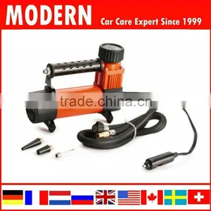 12V Metal Car Air Pump/car Air Compressor/auto Tyre Inflator thumbnail-1