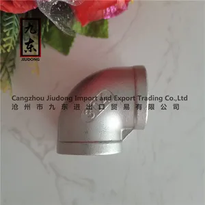 Elbow Stainless Steel Thread Pipe 304 316 Fittings thumbnail-1