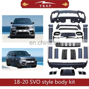 High Quality Accessories Front Bumper Grille Body Kit for 2018 Range Rover Vogue SVO 2020 Conversion Kit thumbnail-3