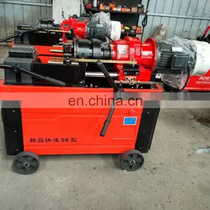 China Factory Direct Sale Automatic Rebar Thread Rolling Machine thumbnail-1