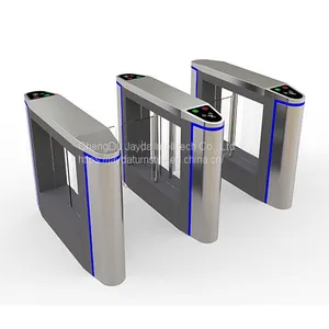 Automatic Swing Turnstile Gate/ Swing Gate Contactless Turnstile/ Optical Swing Gate Turnstile thumbnail-3