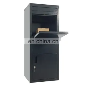 New Style Germany Wholesale Tall Large Metal Outdoor Newspaper Letter Box Postbox Mailbox thumbnail-1