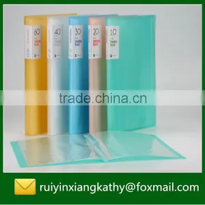 Transparent Executive Types Of Plastic Display Book thumbnail-1