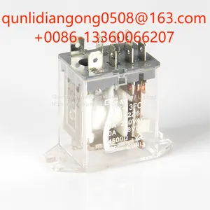 Small High-power DC AC Electromagnetic Relay 6V12V24V48V110V JQX-13F thumbnail-5