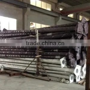 Q235 Steel Galvanized 6m Street Lamp Pole Steel Pole thumbnail-2