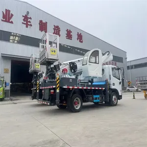 Export of Aerial Work Car Dongfeng Dolica 23 Meters Aerial Work Car Ruiat Aerial Equipment Export thumbnail-1