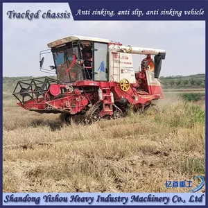Harvester Anti Sinking Track Chassis Suitable for Muddy Terrain thumbnail-1