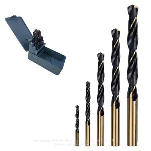 Speed Steel Twist Drill Set 25 Pieces Set Iron Box thumbnail-1
