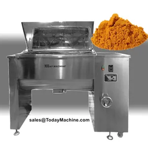 Horizontal Bread Flour Powder Ribbon Blender Mixer thumbnail-1