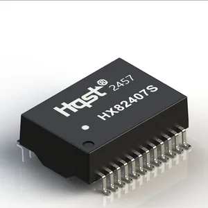 GX82405SP 10G Industrial POE Ethernet Transformer Module 24Pin LAN Pulse Isolation Filter for Network Card PCB thumbnail-1