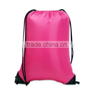 Wholesale Promotion Polyester Drawstring Bags thumbnail-1