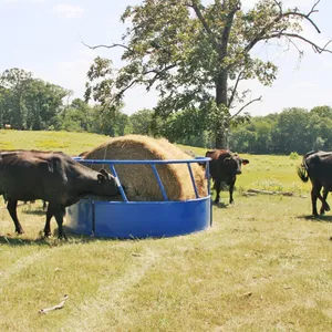 Sme Cow Round Hay Bale Feeders Long Goat Hay Feeders Wild Game Feeder thumbnail-2