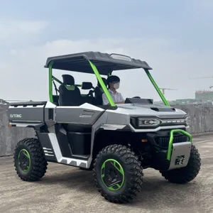 10kw Automatic Shaft Drive Switchable 2WD/4WD Electric UTV for Adults With Lithium Battery and Disc Brakes thumbnail-3