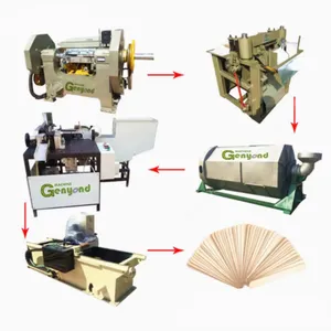 New Condition Wood Carving Machine for Tongue Depressor for Ice Cream Application thumbnail-1