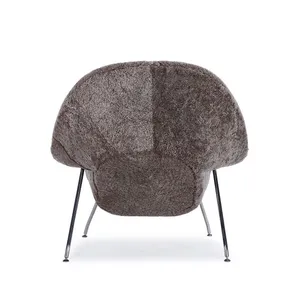 Wholesale Womb Chair & Ottoman Set, Eero Saarinen Replica Lounge Chair for Hotel Projects thumbnail-5