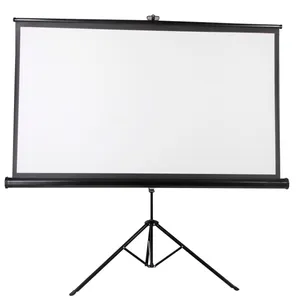75Inch Indoor and Outdoor Portable Projector Screen With Stand for Movie,Office Presentations Projection Screen With Tripod thumbnail-1