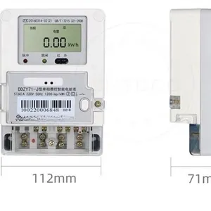 Prepaid Electricity Meter 220V 50A With SMS Alert and Remote Disconnect thumbnail-5