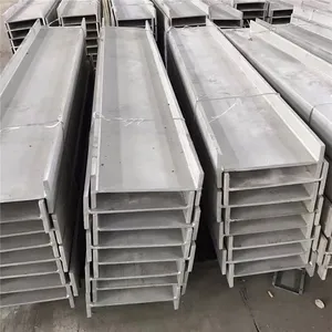 Standard SS400 A36 H Beam Steel / Wide Flange Beams for Warehouse Framing thumbnail-1