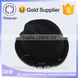 China Wholesale Market Round Fedora Children Felt Hats for Sale thumbnail-1