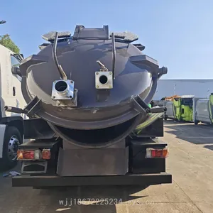 Isuzu 5-cubic-meter Export-type Vacuum Sewage Suction Truck, Manure and Sludge Suction Truck for Farm Sewage Discharge thumbnail-3