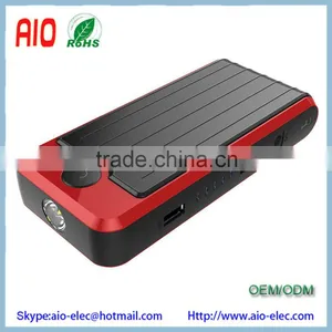 12V 12000mAh Red Black Portable Power Bank and Car Jump Starter thumbnail-1