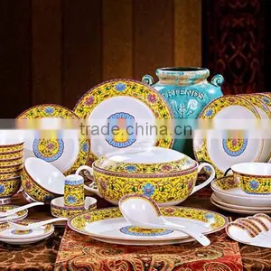 56 Pcs Luxious Dinner Set Made in China thumbnail-1