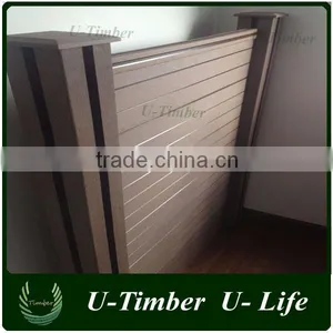 Waterproof ANTI-UV Outdoor Wood Plastic Fencing Wall Panel thumbnail-5