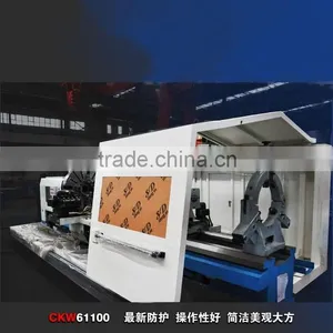 CK61100 Series CNC Horizontal Lathe With 6 Tons Load Capacity thumbnail-1